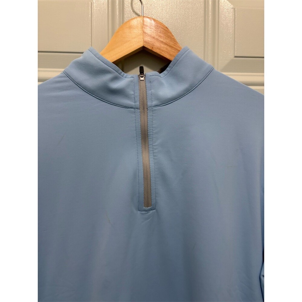 Peter Millar Men's Quarter Zip Performance Pullover Blue Ryan Homes Logo L - Picture 3 of 11